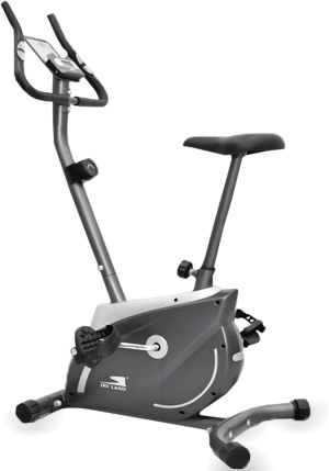 Magnetic Upright Exercise Bike for Home ?C Indoor Cycling Cardio Machine with Adjustable Resistance, Digital Monitor, Heavy Duty Frame, Fitness Bike for Weight Loss & Daily Workouts EM-1555