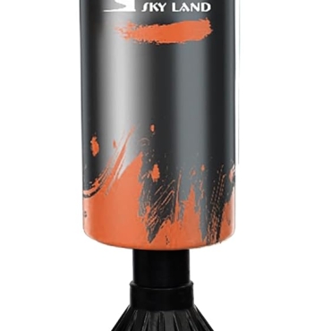 SKY LAND Punching Bag with Stand, 5.6ft Freestanding Kickboxing Bag for Adults, MMA, Muay Thai, Boxing Fitness Training Equipment, Portable Free-Standing Boxing Bag w/ Stable Suction Base ? EM-1833-O