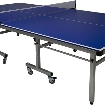 SKY LAND Professional Outdoor Tennis Table, Foldable 9x5 Regulation Ping Pong Play Surface, Movable TT Sports Equipment for Home, Garden, Club & Recreation  EM-8005