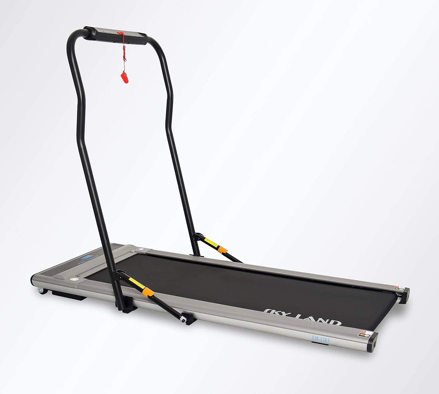 2-in-1 Foldable Treadmill | Ultra-Thin Walking Pad, 2.25HP Quiet Brushless Motor, LED Display & FS App | Under-Desk Treadmill for Home & Office, Compact Running Machine ?C EM-1263 - Image 2