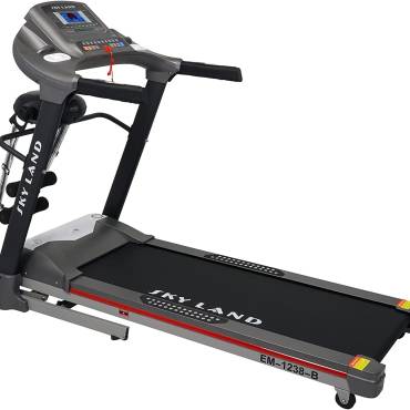 Fitness Powerful Treadmill With 3.5HP-7HP Peak Motor| Heavy Duty Treadmill With 15% Auto Incline,Bluetooth Connectivity & Fit Show (FS) App