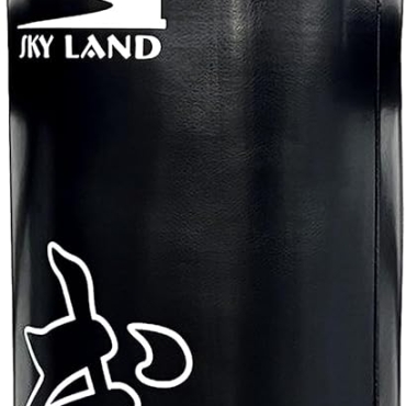 SKY LAND Heavy Duty Filled Punching Bag for Boxing, Kickboxing, MMA, Karate | PU Leather Bag with Wall Mount Hanger | Home Gym Training for Adults & Youth | Red, EM-1876 100cm version