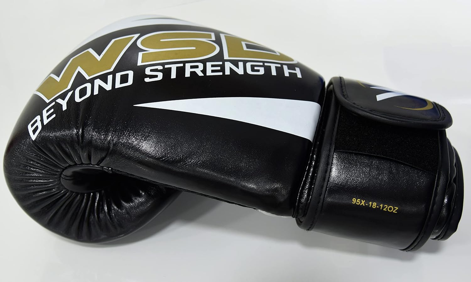 SKY LAND Premium 12 Oz Boxing Gloves - Punching Gloves For Strength Training, Black, Training, Sparring, Muay Thai, Kickboxing, MMA, Comfortable Fit, Durable PU Leather EM-9340-XL - Image 4