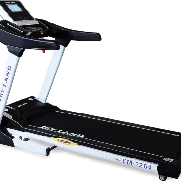 Fitness Treadmill With Powerful (9 HP PEAK DC MOTOR) Bluetooth , Auto Incline 15%,Cardio Fitness for Home, 3-YEAR MOTOR WARRANTY  & LIFETIME FRAME WARRANTY-  EM-1264-???? ?????