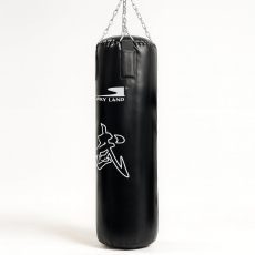 SKY LAND Boxing Bag | Punching Bag Heavy Duty PU Leather Hanging Bag With a Wall Mount Hanger For MMA Kickboxing Boxing Karate Muay Thai Home Gym For Adults & Youth, EM-1876