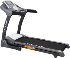 7 HP Peak Treadmill for Home Gym | Foldable Running Machine with 20-Level Auto Incline, Bluetooth Speaker, Built-In Fan, USB & SD Slot | Heavy-Duty 150 KG Capacity EM-1273