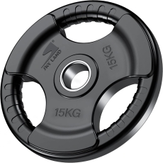SKY LAND Olympic Weight Plate - 15kg Rubber Coated Cast Iron (EM-9264-15)