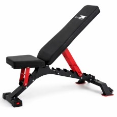 SKY LAND Commercial Grade Adjustable Weight Bench 200KG Capacity – Heavy Duty Strength Training Equipment for Home Gym, Bodybuilding & Fitness | Multi-Position Incline Flat Decline Workout Bench