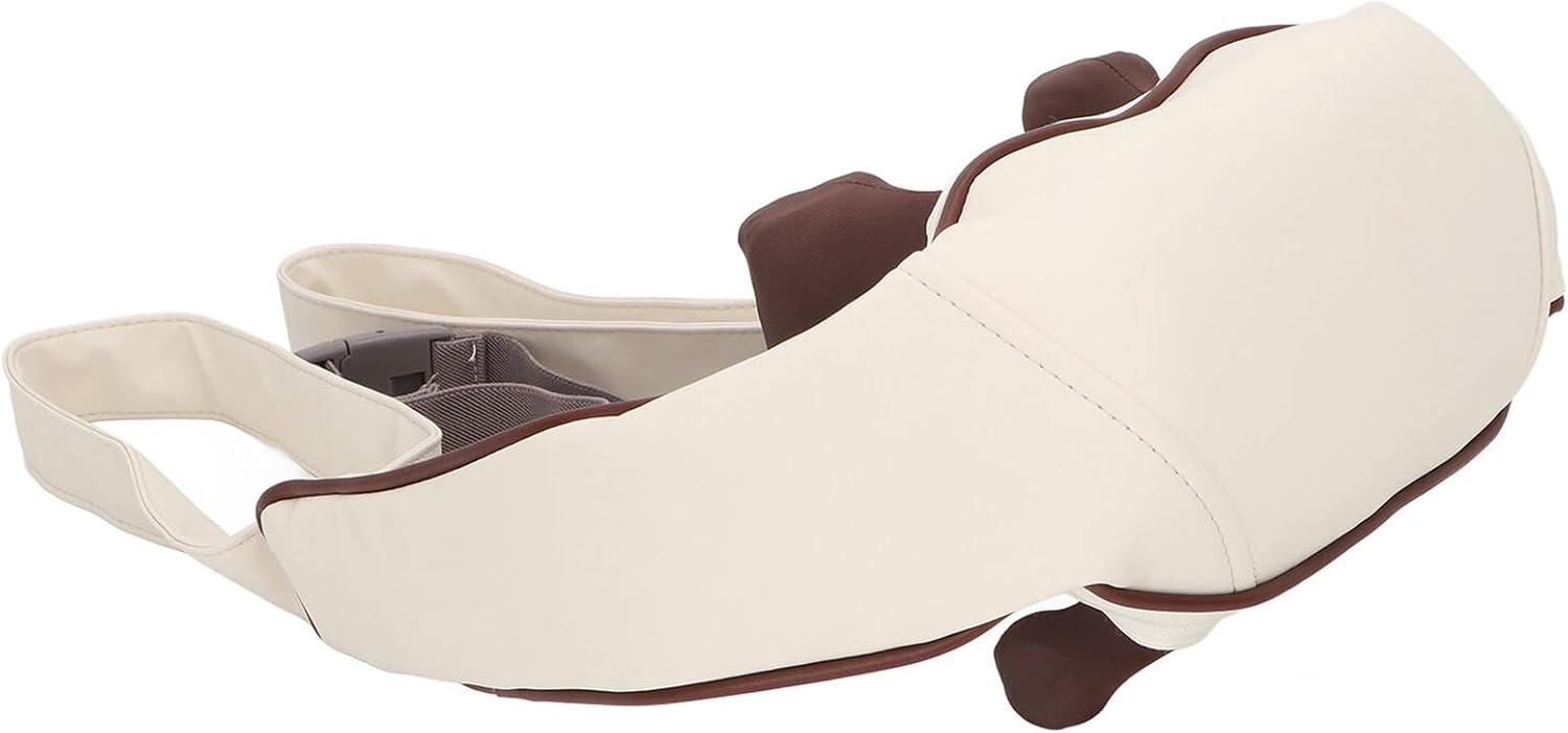 Shiatsu Neck and Shoulder Heat Massager - Electric 3D Kneading Massage Pillow with Soothing Heat for Shoulder, Leg, and Body Muscle Pain Relief. Perfect for Home, Office, and Car Use-EM-6125 - Image 3