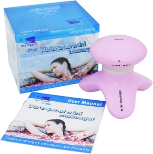 Waterproof Mini Massager EM-9245-P, Pink