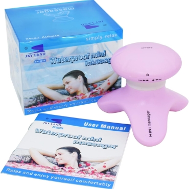 Waterproof Mini Massager EM-9245-P, Pink