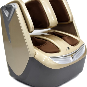 Unisex Adult Multi-fuction Leg Foot Massager EM-2192 - Light Brown, 59 x 44 x 55 cm
