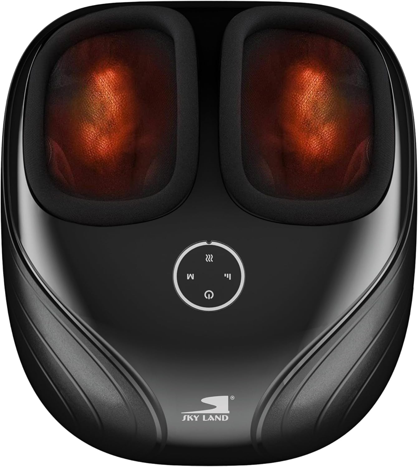 Shiatsu Foot Massager Machine with Heat, Electric Feet Massager for Pain Relief & Circulation, Deep Kneading, Air Compression, Relaxation for Home & Office, Fits Up to EU Size 45 EM-2195