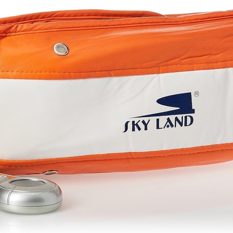 2-Motor Slimming & Massage Belt with Heat ?C Full Body Toning, Pain Relief & Thermal Therapy ?C Adjustable, Portable Design for Abdomen, Waist, Thighs & Arms EM-3175