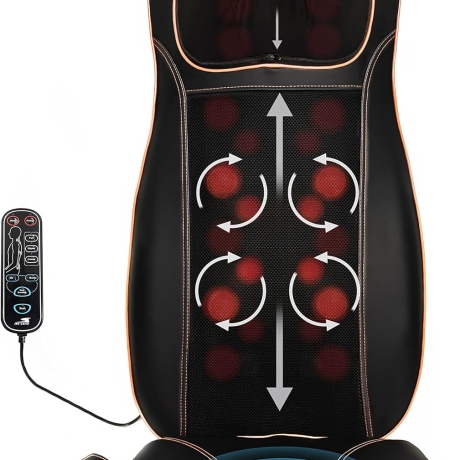 Rolling Body Massager For Multi Usage - EM-5210, Black