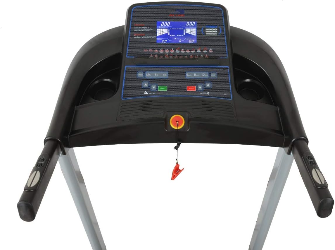Foldable Treadmill | 5.5 HP Peak DC Motor, Built-in Massager & Bluetooth Speaker, Automatic 18% Incline | Home & Office Running Machine EM-1272 - Image 2