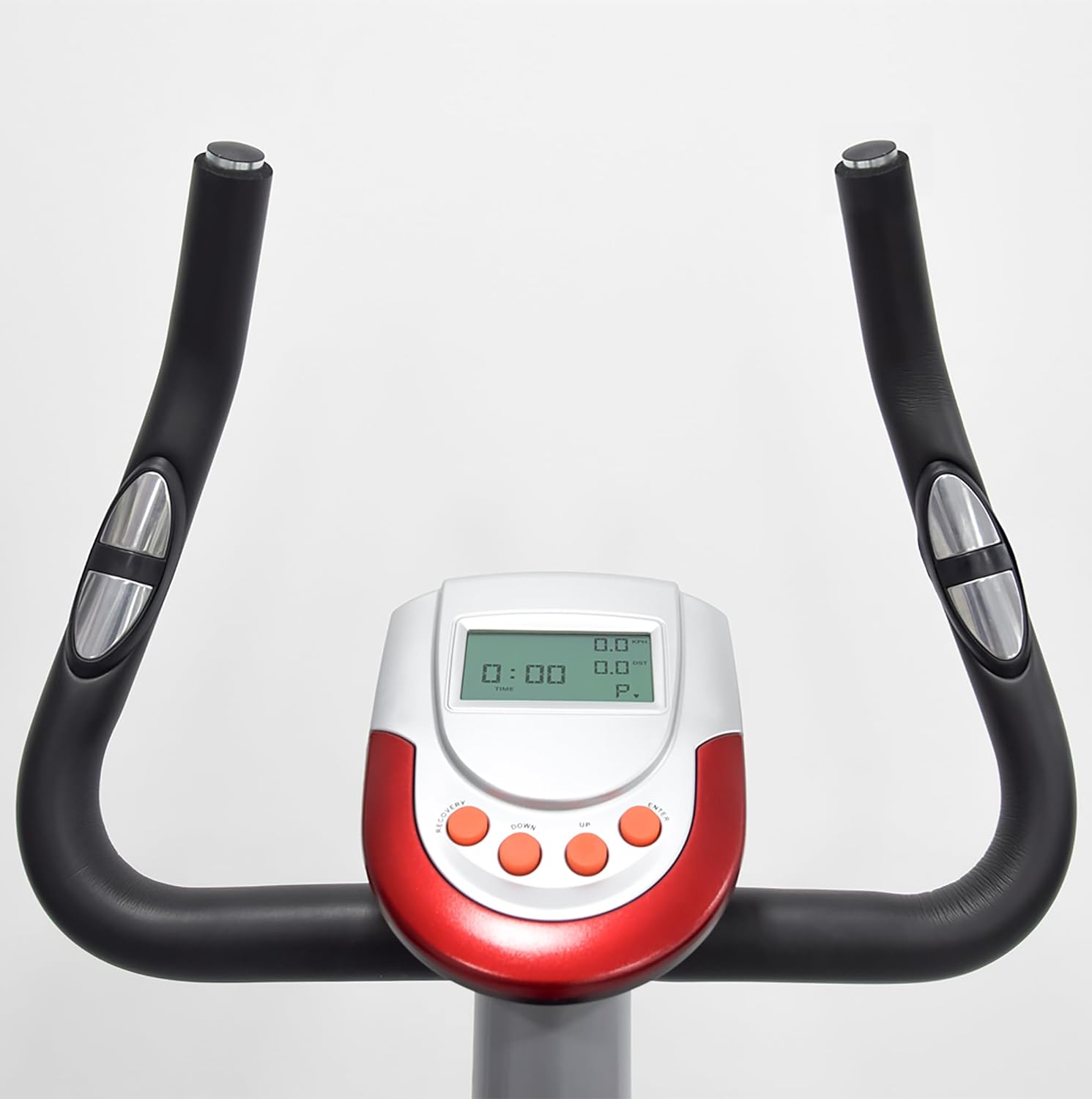 Magnetic Upright Exercise Bike for Home Gym ?C Adjustable Seat & Handlebar, Digital Display, 8 Resistance Levels, Silent Indoor Cycling Bike for Full-Body Cardio & Strength Training (EM-1531) - Image 7