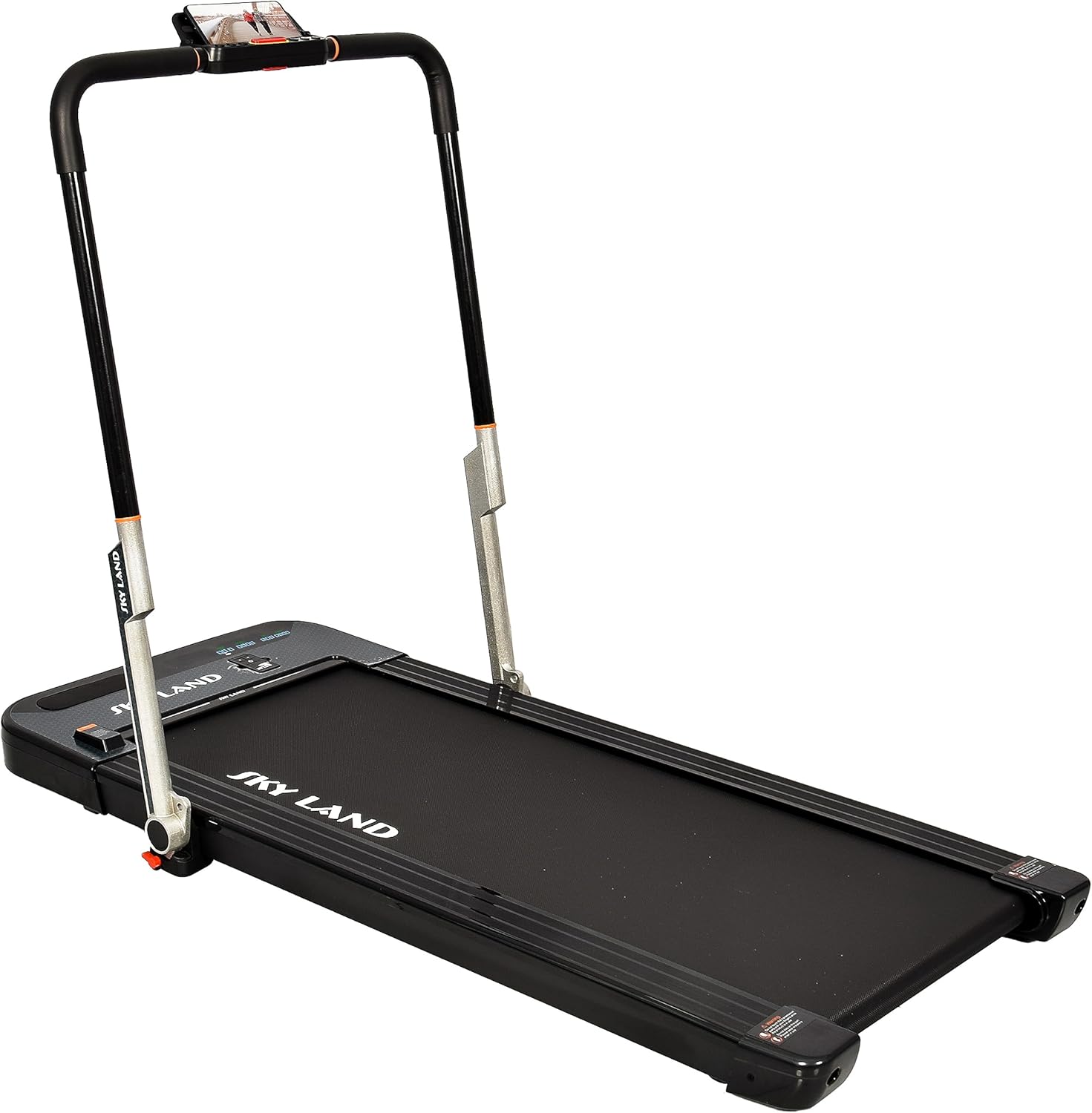 2-in-1 Under Desk Treadmill, Foldable 2.5 HP Walking Pad with Remote Control, Super Slim Quiet Running Machine for Home & Office EM-1293 - Image 4