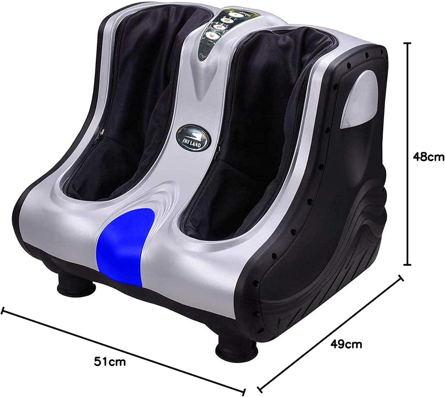 Kneading,Air Compression Rolling Vibration Warming Foot Massager And Calf Massager- EM-2134 - Image 8